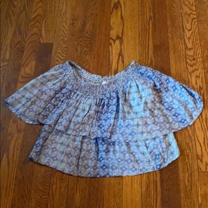 Anthropology-Olivaceous Crop top